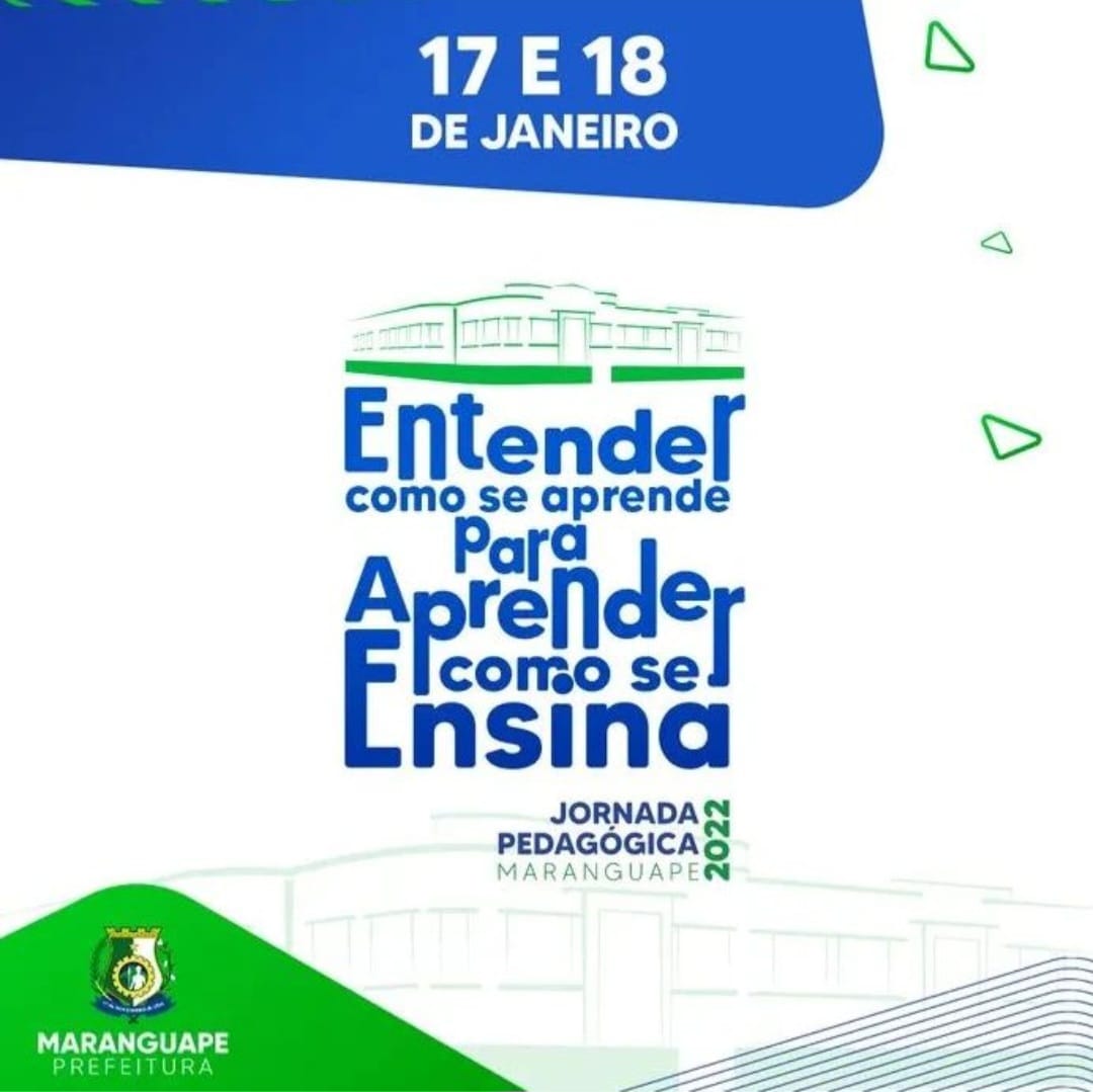Capa Oficial da Jornada Pedagógica 2022